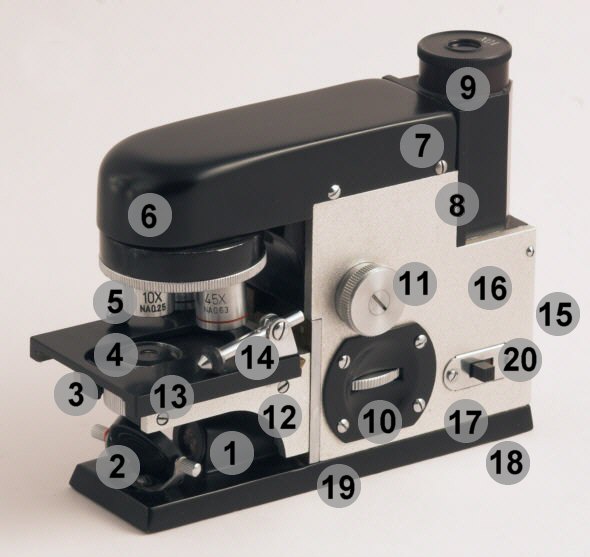 [ TWX-1 military field microscope ]